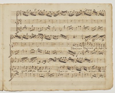 Gyerünk, kedves, aki magja nélkül, f.7r az "Aditionall [sic] songs for Rinaldo"-ból, 1717 körül alkotó: George Frederick Handel