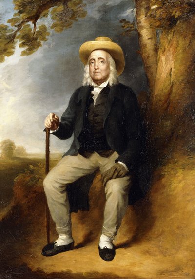Jeremy Bentham portréja alkotó: George Frederick Watts