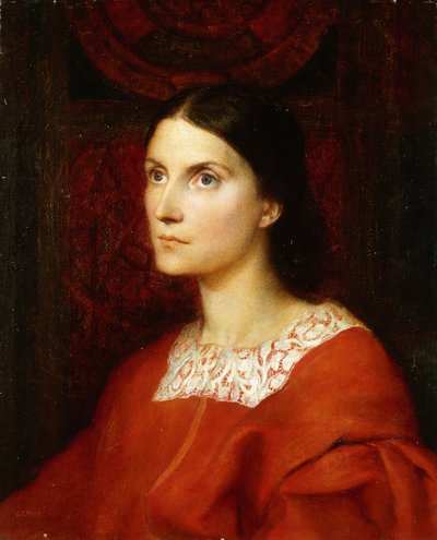 Lady Wolverton portréja, szül. Georgina Tufnell, alkotó: George Frederick Watts