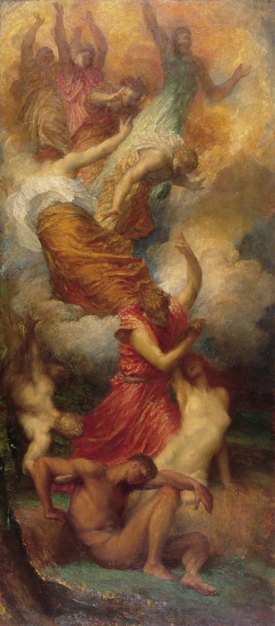 Éva teremtése, 1865-99 körül alkotó: George Frederick Watts