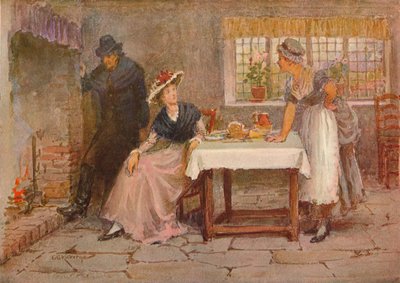 Langham-vázlat: Menedék, 1885 alkotó: George Goodwin Kilburne