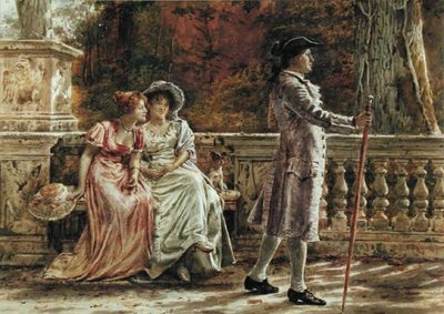 Lenyomat készítés (ceruza és akvarell papíron) alkotó: George Goodwin Kilburne
