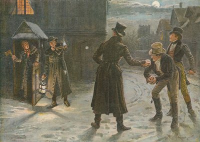 Snowballing the Watchmen: Karácsonyi mulatság a Tom és Jerry Timesban alkotó: George Goodwin Kilburne