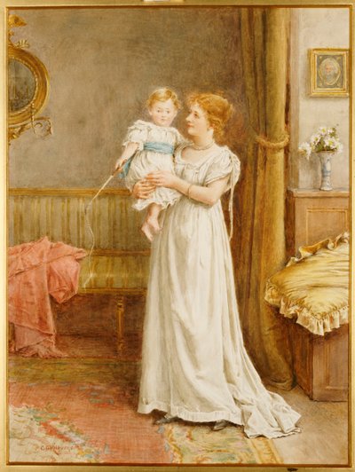 A ház ura alkotó: George Goodwin Kilburne