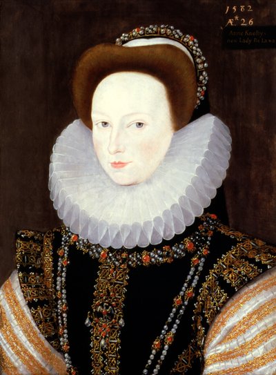 Anne Knollys, 1582 alkotó: George Gower