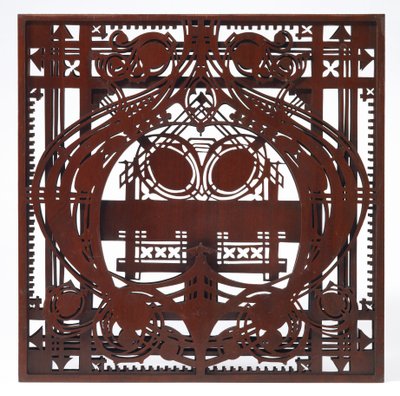 Díszítő panel, a női társalgó és írószoba, Schlesinger és Mayer Building, Chicago, Illinois alkotó: George Grant & Sullivan Louis Henry (1856 1924) Elmslie