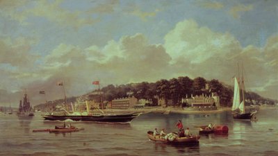H.M. "Victoria" jacht, 1880 alkotó: George Gregory