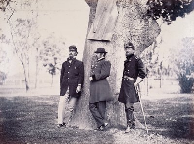 Hancock (1824-86) Smith és Newton tábornokok, 1862 alkotó: George H. Houghton