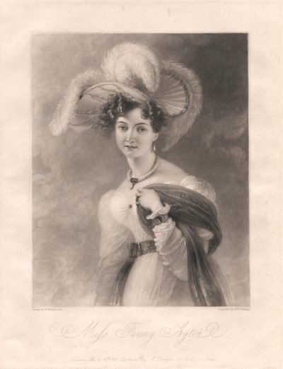 Miss Fanny Ayton alkotó: George H. Phillips