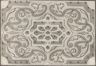 Gartten virágágyások, 1697-1705. alkotó: George Hätzl