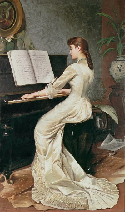 Egy dal szavak nélkül, 1880 alkotó: George Hamilton Barrable