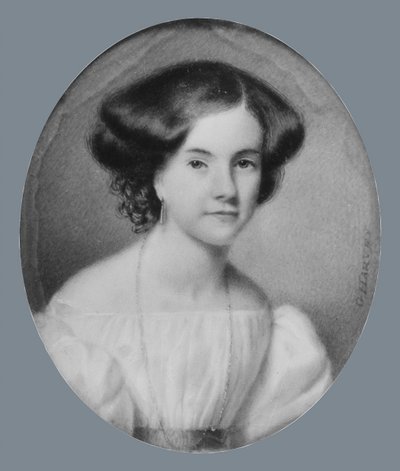 Hölgy portréja, kb. 1830. alkotó: George Harvey