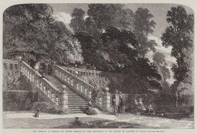 A terasz Haddonban alkotó: George Haydock Dodgson