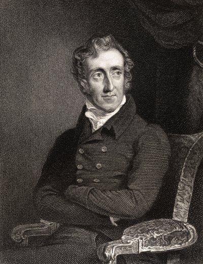 Henry Welbore Agar Ellis, Clifden 2. vikomtja, vésette Edward Scriven (1775-1841), a National Portrait Gallery II. kötetéből, 1835 körül megjelent alkotó: George Hayter