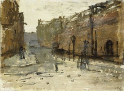 Az állás Rotterdamban alkotó: George Hendrik Breitner