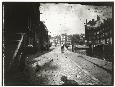 Kilátás az amszterdami Looiersgrachtra alkotó: George Hendrik Breitner