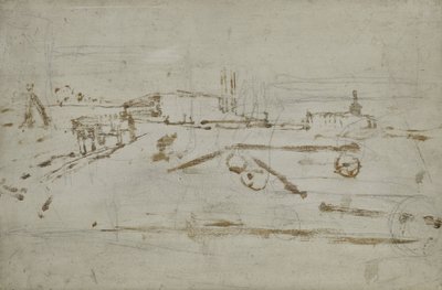 Egy város széle alkotó: George Hendrik Breitner
