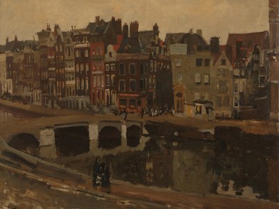 A Rokin, Amszterdam alkotó: George Hendrik Breitner