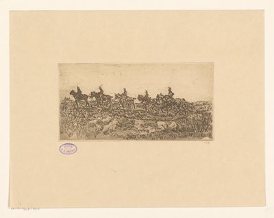 Tábori tüzérség alkotó: George Hendrik Breitner