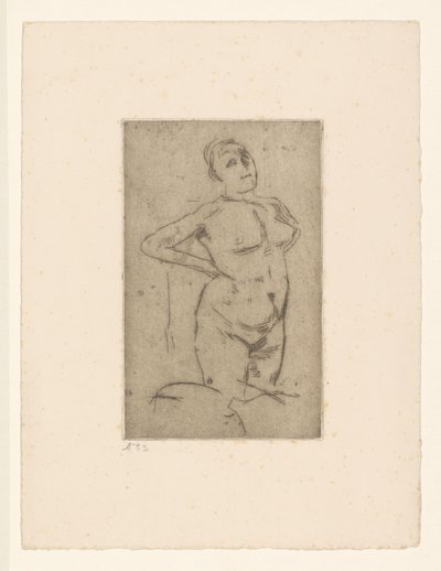női akt alkotó: George Hendrik Breitner
