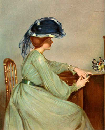 A kék fátyol, 1904. alkotó: George Henry