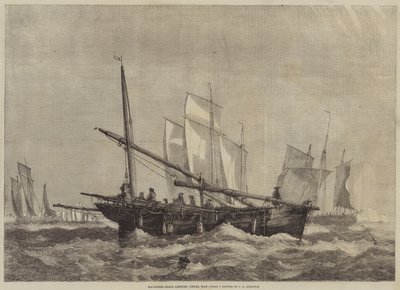 Makréla-csónakok indulnak alkotó: George Henry Andrews