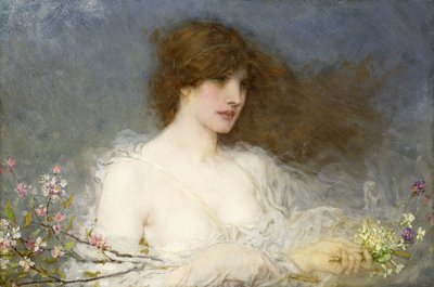 Egy tavaszi idill, 1901 alkotó: George Henry Boughton