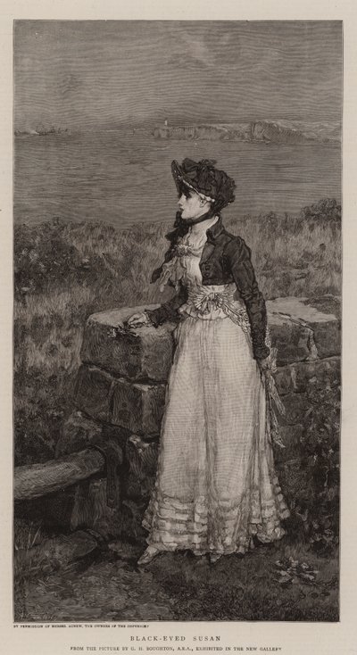Fekete szemű Susan alkotó: George Henry Boughton