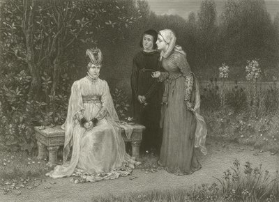 Izabella királynő és hölgyei alkotó: George Henry Boughton