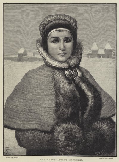 A Burgomaster lánya alkotó: George Henry Boughton