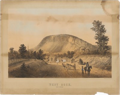 West Rock, New Haven alkotó: George Henry Durrie