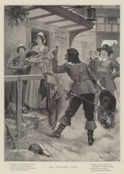 A Cavalier pirítósa alkotó: George Henry Edwards