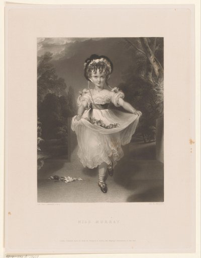 Louisa Georgina, Augusta Anne Murray portréja Miss Murray (cím a tárgyon) alkotó: George Henry Phillips