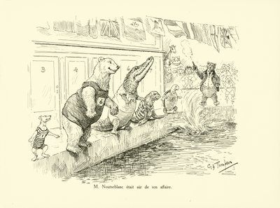 Nourseblanc úr biztos volt a dolgában (litho) alkotó: George Henry Thompson