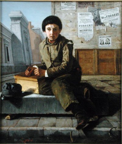 A Bootblack alkotó: George Henry Yewell