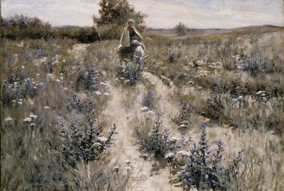 Repülés Egyiptomba, 1892. alkotó: George Hitchcock
