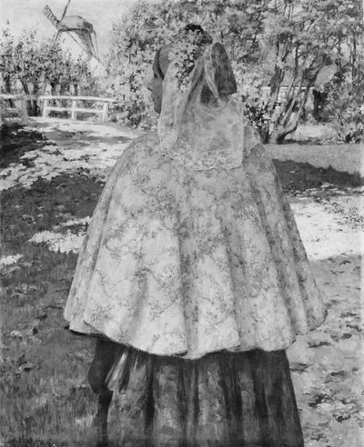 vesperás, kb. 1895-1900. alkotó: George Hitchcock