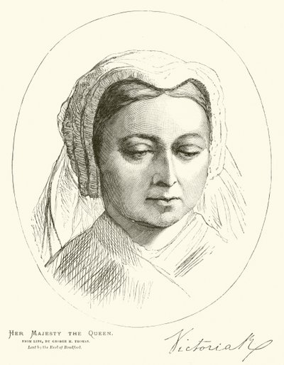 Viktória királynő alkotó: George Housman after Thomas