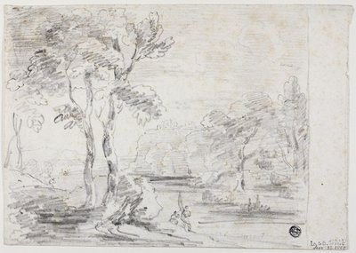 Árkádiai táj, 1805 alkotó: George Howland Beaumont