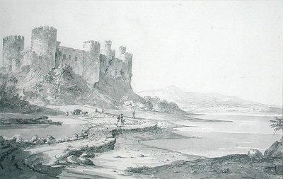 Conway kastély alkotó: George Howland Beaumont