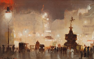 A Piccadilly Circus alkotó: George Hyde Pownall
