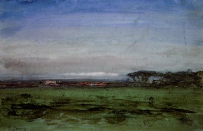 Campagna túloldalán, 1872. alkotó: George Inness