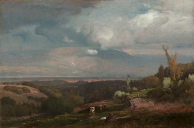 Vihar közeledése az Alban Hills felől alkotó: George Inness