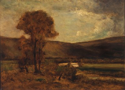 Őszi tájkép alkotó: George Inness