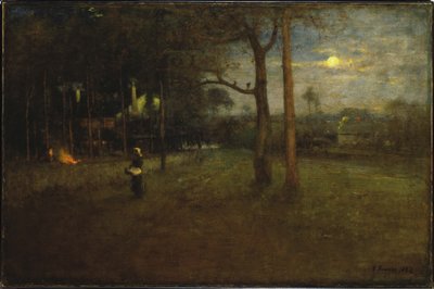 Moonlight, Tarpon Springs alkotó: George Inness