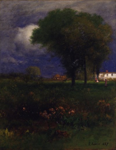 Szeptemberi délután alkotó: George Inness