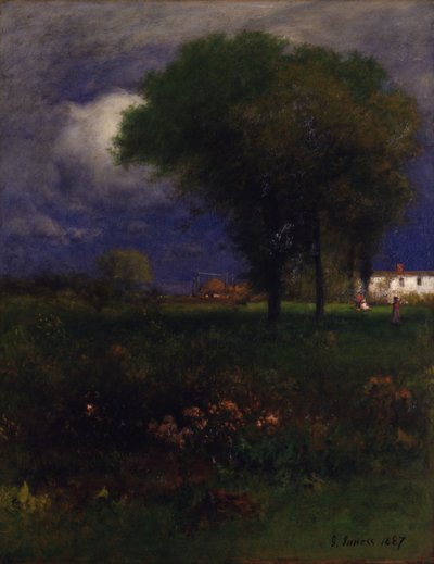 1887. szeptemberi délután. alkotó: George Inness