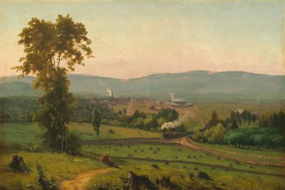 A Lackawanna-völgy, kb. 1856. alkotó: George Inness