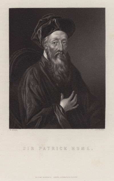 Sir Patrick Hume alkotó: George J. Stodart
