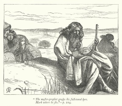 Illusztráció a Fogsághoz (metszet) alkotó: George John Pinwell